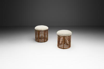 Tito Agnoli Pair of Tito Agnoli Footstools Italy 1960s