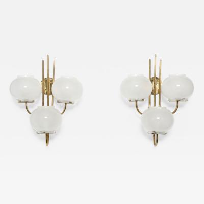 Tito Agnoli Sconces by Tito Agnoli for Oluce a pair