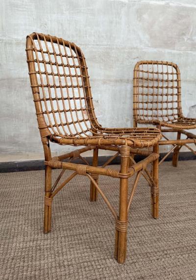 Tito Agnoli Set of Six Chairs in The Style of Tito Agnoli 1970s