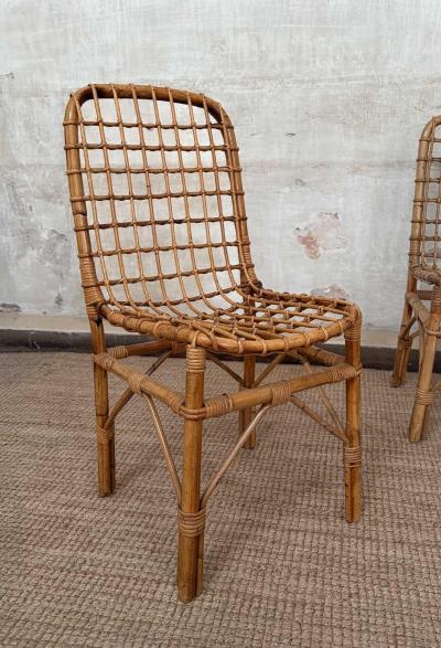 Tito Agnoli Set of Six Chairs in The Style of Tito Agnoli 1970s