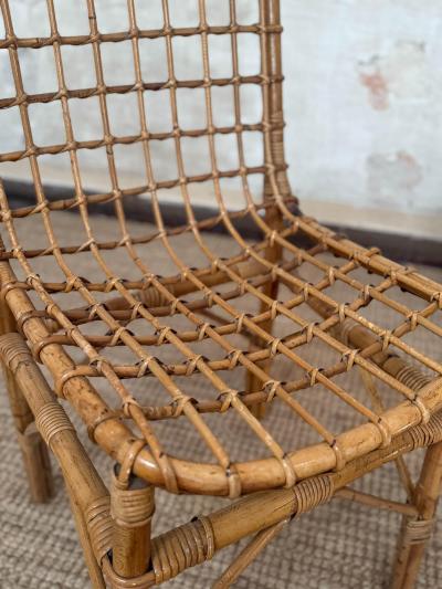 Tito Agnoli Set of Six Chairs in The Style of Tito Agnoli 1970s