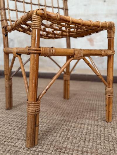 Tito Agnoli Set of Six Chairs in The Style of Tito Agnoli 1970s