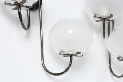 Tito Agnoli Tito Agnoli for Oluce sconces a pair