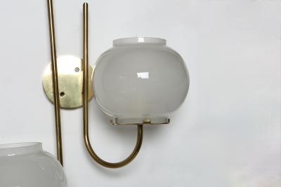 Tito Agnoli Tito Agnoli for Oluce sconces a set of 3