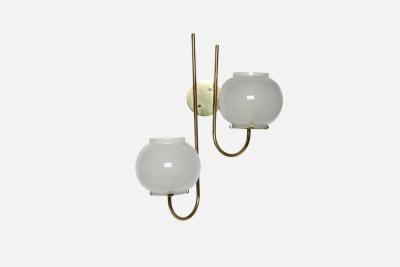 Tito Agnoli Tito Agnoli for Oluce sconces a set of 3
