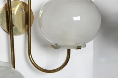 Tito Agnoli Tito Agnoli for Oluce sconces a set of 3