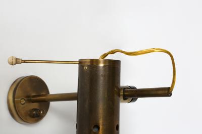 Tito Agnoli Tito Agnoli for Oluce sconces model 186 a pair