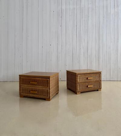 Tito Agnoli Tito Agnoli pair of bedside cabinets designed 1963