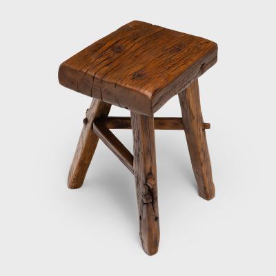 Tobacco Reclaimed Elm Stool