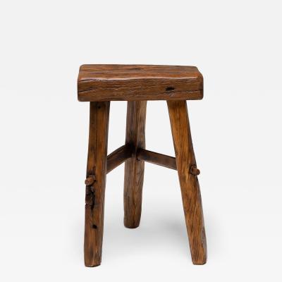 Tobacco Reclaimed Elm Stool