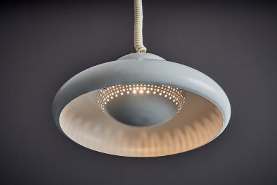 Tobia Scarpa Fior Di Loto Pendant Lamp in white Aluminum by Tobia Scarpa for Flos