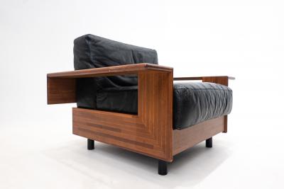 Tobia Scarpa Mid Century Modern Armchair in the Style of Tobia Scarpa