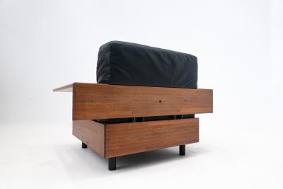 Tobia Scarpa Mid Century Modern Armchair in the Style of Tobia Scarpa