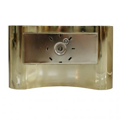 Tobia Scarpa Mid Century Modern Tobia Scarpa Model Foglia Made of Brass Italian Sconces