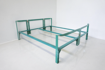 Tobia Scarpa Mid Century Modern Vanessa Bed by Tobia Scarpa for Gavina Italy 1950s