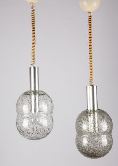 Tobia Scarpa Pair of Bilobo Pendant Lamps by Tobia Scarpa for Flos