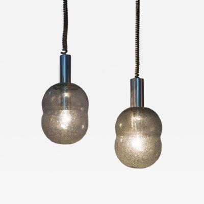 Tobia Scarpa Pair of Bilobo Pendant Lamps by Tobia Scarpa for Flos