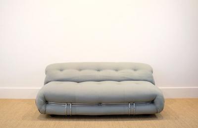 Tobia Scarpa Pair of Soriana Sofas
