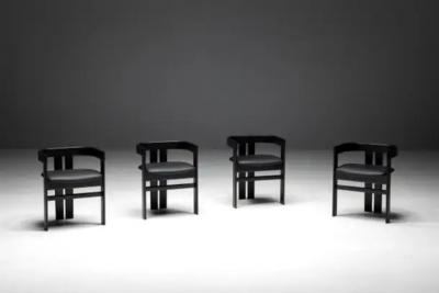 Tobia Scarpa Pigreco Chairs by Tobia Scarpa for Tacchini Italy 1960s