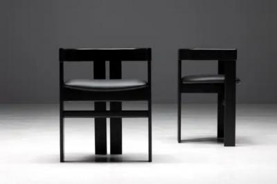 Tobia Scarpa Pigreco Chairs by Tobia Scarpa for Tacchini Italy 1960s