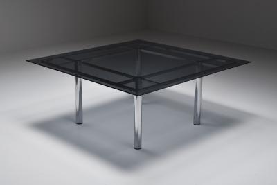 Tobia Scarpa Tobia Scarpa Chrome Dining Table 1970s