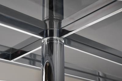 Tobia Scarpa Tobia Scarpa Chrome Dining Table 1970s