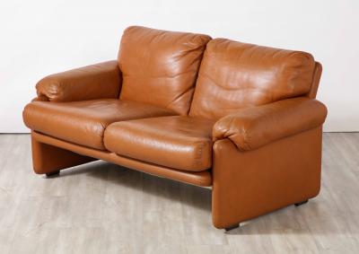 Tobia Scarpa Tobia Scarpa Coronado Leather Sofa for B B Italia 1975