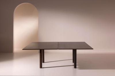Tobia Scarpa Tobia Scarpa Nibay extendable teak dining table for Gavina Italy 1961