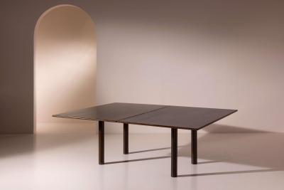 Tobia Scarpa Tobia Scarpa Nibay extendable teak dining table for Gavina Italy 1961