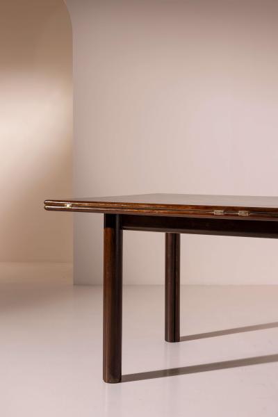 Tobia Scarpa Tobia Scarpa Nibay extendable teak dining table for Gavina Italy 1961