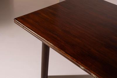 Tobia Scarpa Tobia Scarpa Nibay extendable teak dining table for Gavina Italy 1961