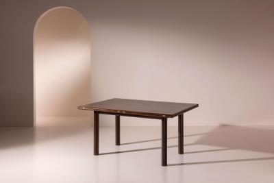 Tobia Scarpa Tobia Scarpa Nibay extendable teak dining table for Gavina Italy 1961