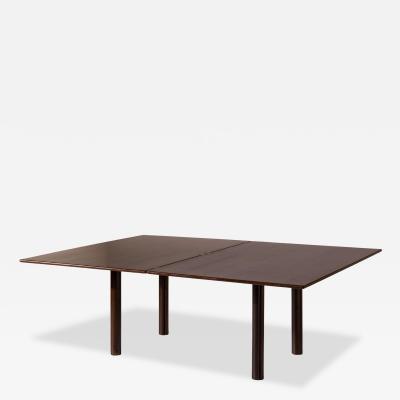 Tobia Scarpa Tobia Scarpa Nibay extendable teak dining table for Gavina Italy 1961