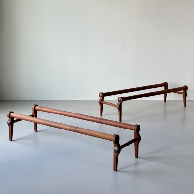 Tobia Scarpa Tobia Scarpa pair of Nilo coffee tables circa 2008