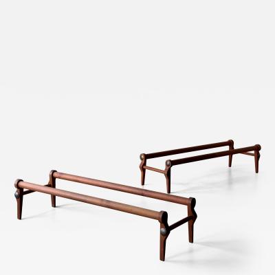 Tobia Scarpa Tobia Scarpa pair of Nilo coffee tables circa 2008