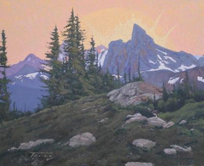 Todd Lachance Black Tusk at Dusk