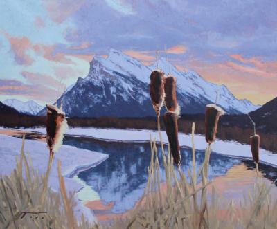 Todd Lachance Mount Rundle Sunrise