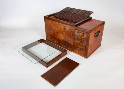 Tokyo Hibachi in Keyaki Burl Wood