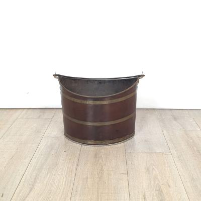 Tole Peat Bucket England 19th century
