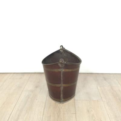 Tole Peat Bucket England 19th century