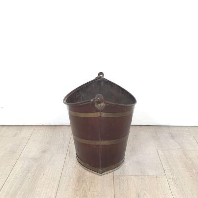 Tole Peat Bucket England 19th century