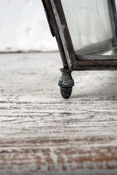 Tole and Glass French Lantern