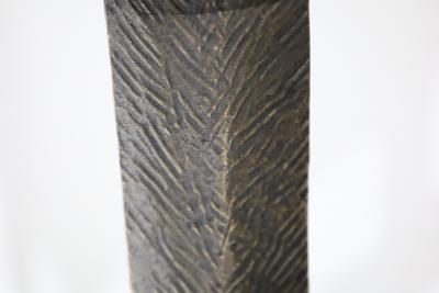 Tom Corbin Tom Corbin Bronze and Marble Medallion Side Table