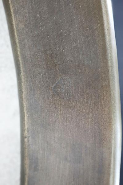 Tom Corbin Tom Corbin Bronze and Marble Medallion Side Table