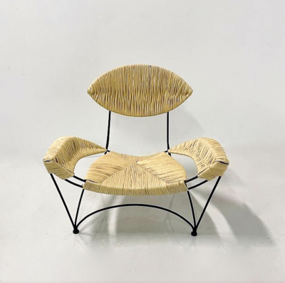 Tom Dixon Mid Century Modern Banana Chair by Tom Dixon for Capellini 1980s