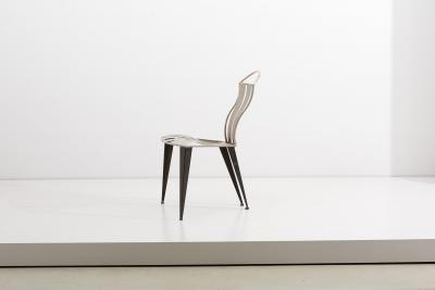 Tom Dixon Prototype Steel Chair by Tom Dixon England 1989