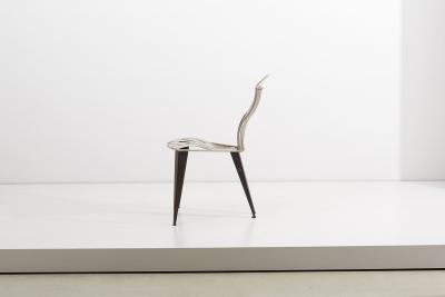 Tom Dixon Prototype Steel Chair by Tom Dixon England 1989