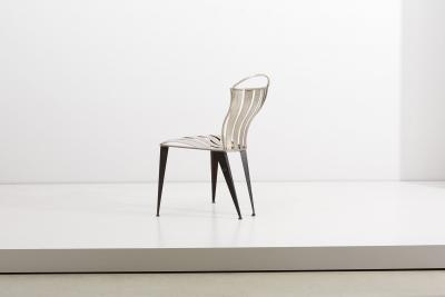 Tom Dixon Prototype Steel Chair by Tom Dixon England 1989