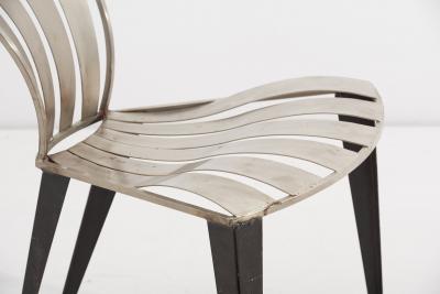 Tom Dixon Prototype Steel Chair by Tom Dixon England 1989