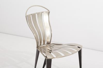Tom Dixon Prototype Steel Chair by Tom Dixon England 1989